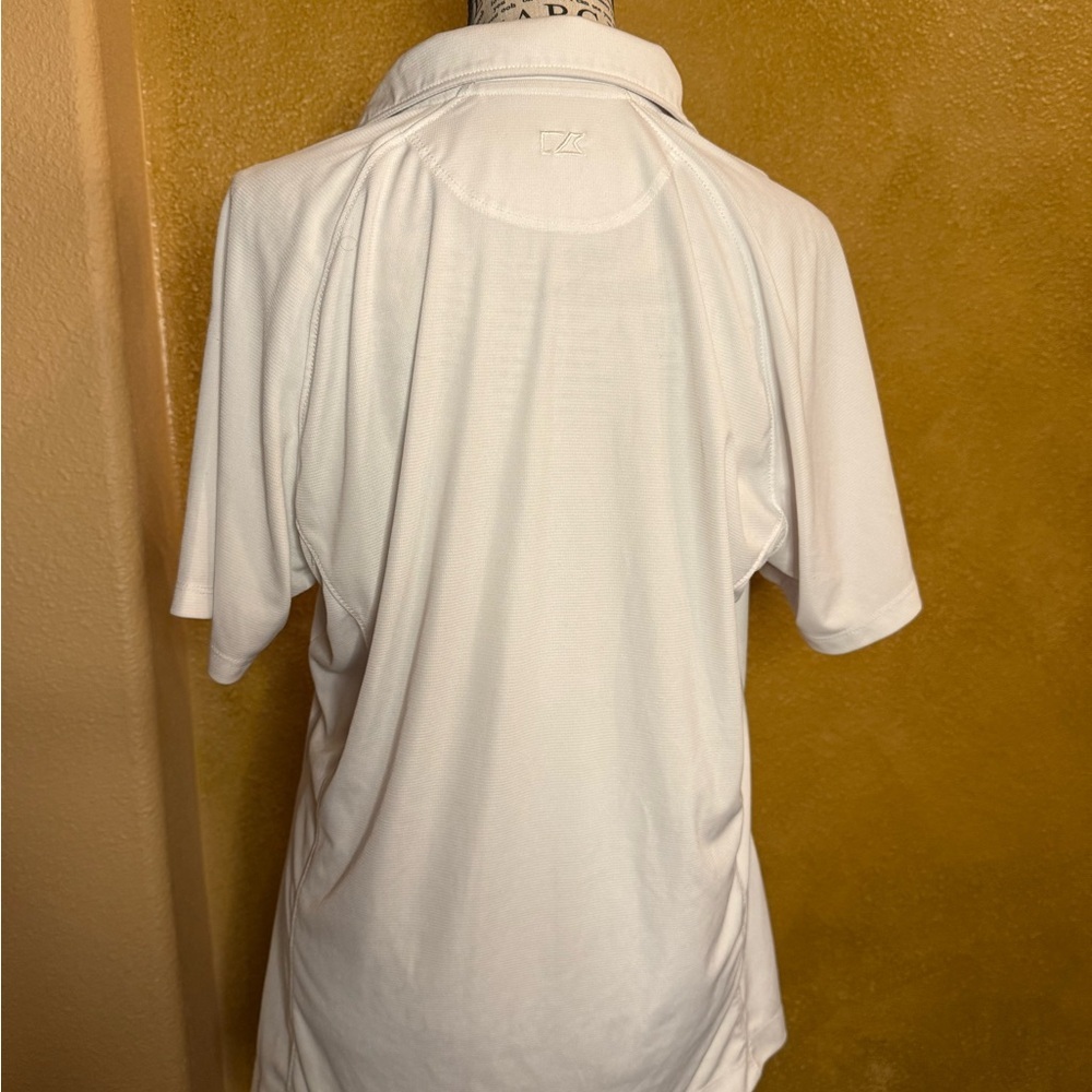 Cutter & Buck White TCU Horned Frogs Polo – Size XL 🐸✨ - Picture 3 of 4